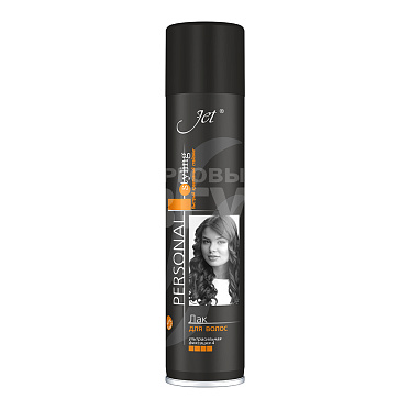Лак для волос Jet Personal Styling Объем и Стойкость №4, ультрасильная фиксация, 190 мл