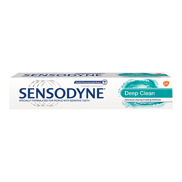 Зубная паста Sensodyne Глубокое очищение, 75 мл