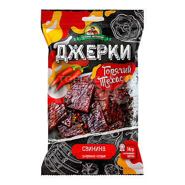 Ломти мясные Халапеньо, сыровяленые из курицы, Пенные истории, 45 г