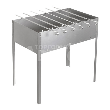 Мангал Boyscout 61235 + 6 шампуров 35*25*35 см