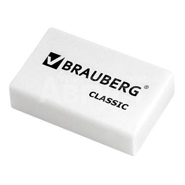 Ластик Brauberg белый