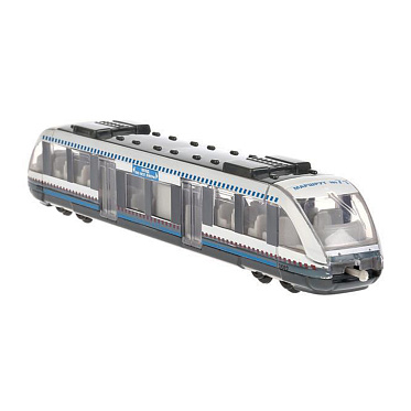 Машина 1079WB-R (144) Технопарк Трамвай, в коробке, 16,5 см, металл