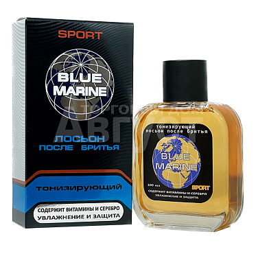 Лосьон после бритья Blue Marine Sport Тонизирующий, мужской, 100 мл