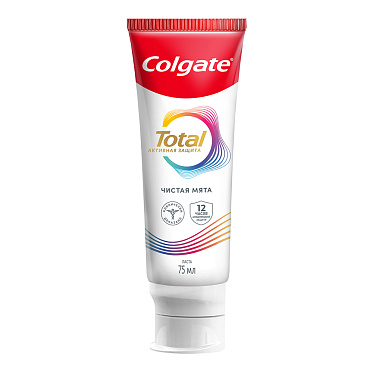 Зубная паста Colgate Total 12 Чистая мята, 75 мл