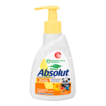 Мыло жидкое Absolut Nature Kids Календула, 250 мл