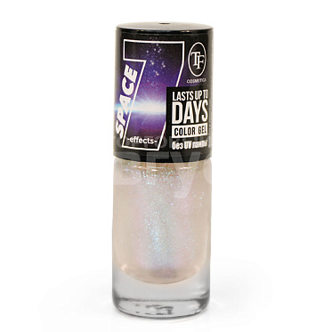 Лак для ногтей Triumf Color Gel Space Космическое сияние, тон 350, 8 мл