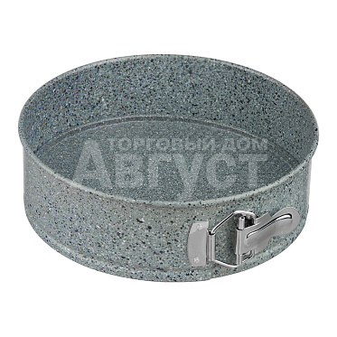 Форма для выпечки КТ-ФВ-К22М круглая форма, разъемная, 22*7см, мрамор, 1 шт