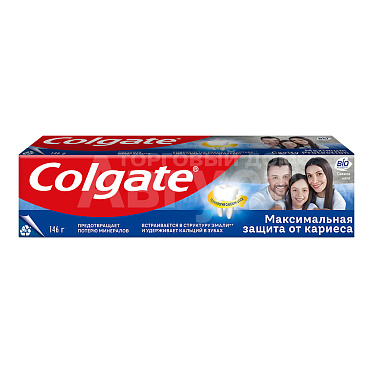 Зубная паста Colgate Максимальная защита от кариеса Свежая мята, 100 мл