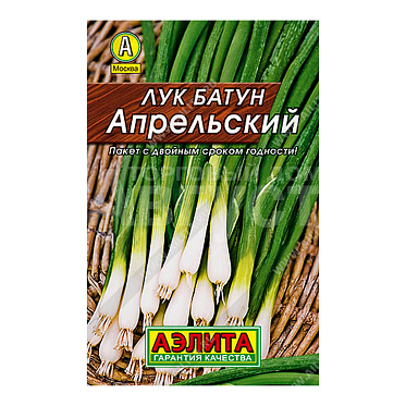 Семена АЭЛИТА лук батун Апрельский, цп, 1 г