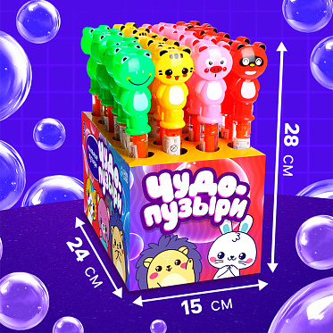 Мыльные пузыри 7295891 Funny toys Гиганты, 60 мл