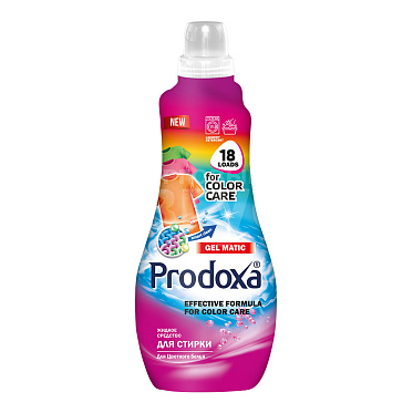 Гель для стирки PRODOXA для цветного белья, 1 л
