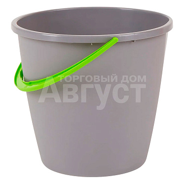Ведро York 071030 без крышки, круглое, пластиковое, 10 л