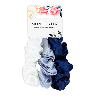 Резинка для волос 457072 Monte Vita, в ассортименте, 3 шт