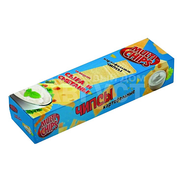 Чипсы MultiChips картофельные, Сметана - сыр, 100 г