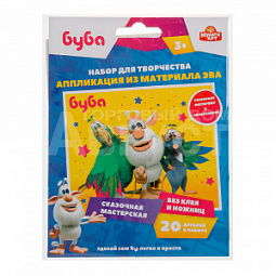 Аппликация 100EVA-APP-BUBA MultiArt EVA Буба, 18*15 см