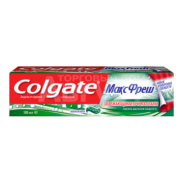 Зубная паста Colgate Макс Фреш Нежная мята 100мл