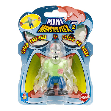 Игрушка Т23838 MONSTER FLEX мини,тянущаяся фигурка, 7 см в ассортименте