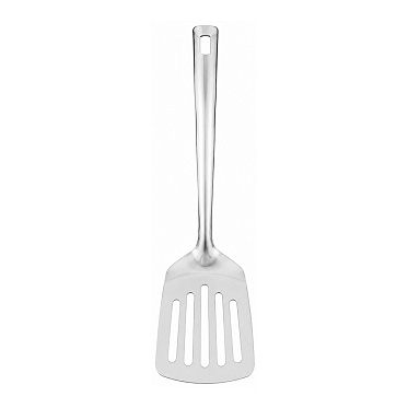 Лопатка KNN-04 кухонная с прорезями, нержавеющая сталь