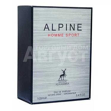 Туалетная вода Alhambra Alpine Sport аромат древесный фужерный, мужская, 100 мл