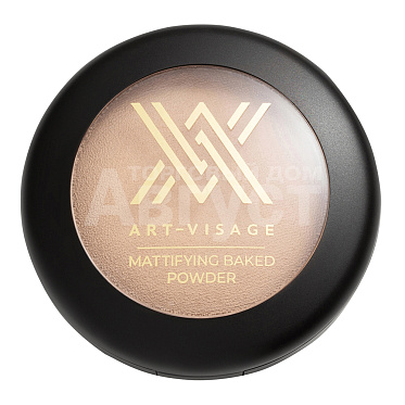 Пудра компактная Art-Visage Velvet Mineral запечённая, тон 03, 9 г