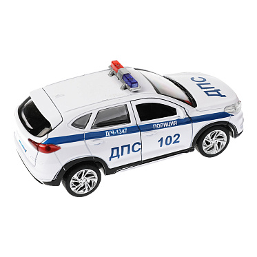 Машина TUCSON-12POL-WH Технопарк инерционная, Hyundai Tucson Полиция, 12 см, металл, в ассортименте