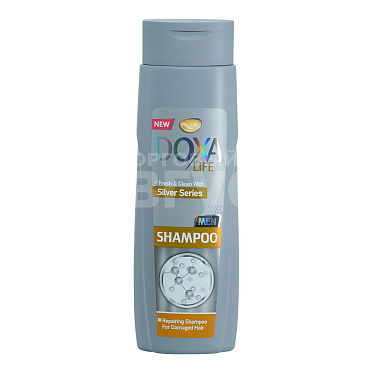 Шампунь DOXA LIFE FOR MEN серебристая серия, восстанавливающий, мужской, 600 мл