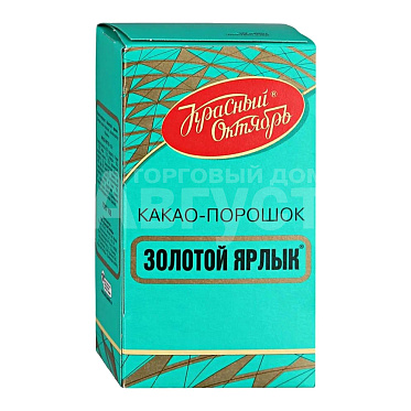 Какао Красный Октябрь Золотой Ярлык, 100 г