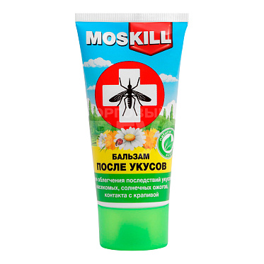 Против укуса Moskill от комаров Бальзам, 50 мл