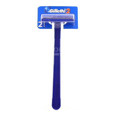 Станок для бритья Gillette одноразовый 2 лезвия, мужской, 1 шт