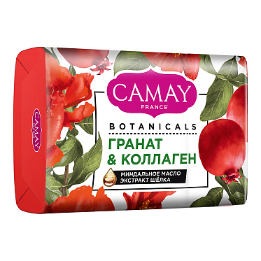 Мыло туалетное Camay BOTANICALS Цветы граната, 85 г