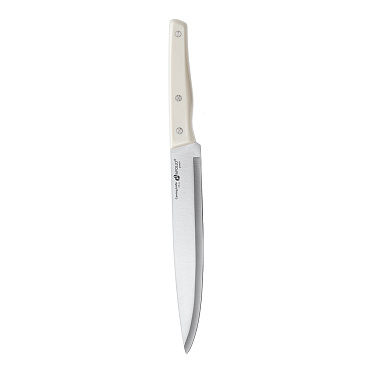 Нож Apollo IVR-02 Ivory, для мяса, пластиковая ручка