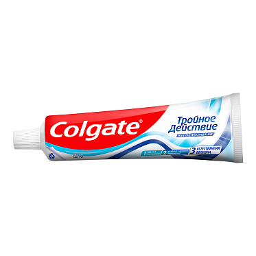 Зубная паста Colgate Triple Action экстра отбеливание, 150 мл