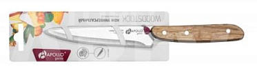 Нож Apollo Woodstok WDK-03 универсальный, деревянная ручка, 11 см