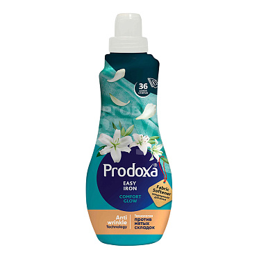 Кондиционер для белья PRODOXA Comfort Glow с технологией лёгкой глажки, 900 мл