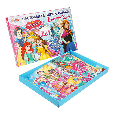 Настольная игра Умные игры 4650250563563 Принцессы и Магия дружбы,ход.2в1,2поля,330х216х27