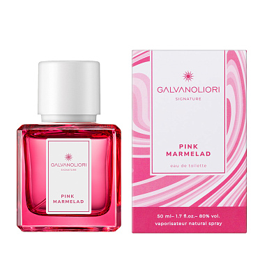 Туалетная вода Galvanoliori Signature Pink Marmelad, аромат-нежность, женская, 50 мл