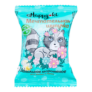 Соль для ванн Лаборатория Катрин Happyki 15083 Мечтательная шипучка, 40 г