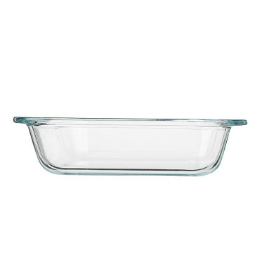 Форма для запекания SATOSHI 825-043 квадратная с ручками, 21,3x18,9x5см, стекло жаропрочное, 1,1 л