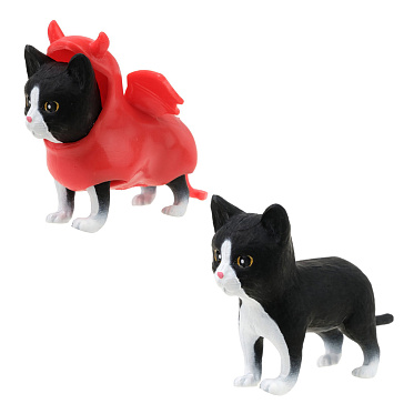 Игрушка Т23804 Прокачка для собачки,тянущиеся собачки и кошечки, 10 см в ассортименте