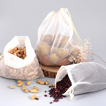 Мешок-сетка VL4-2 для хранения продуктов дома, 25*30 см, полиэстер, в ассортименте