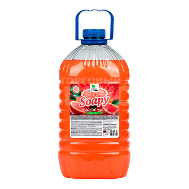 Мыло жидкое Clean&Green Soapy Грейпфрут, 5 л