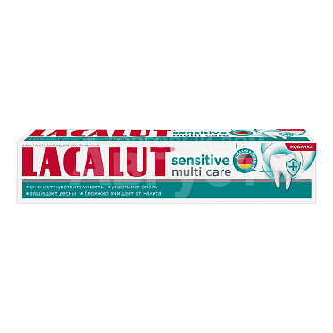 Зубная паста Lacalut sensitive multi care профилактическая, 60 г