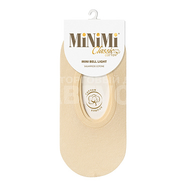 Носки-следки женские Minimi MINI BELL LIGHT, размер 35-38, бежевый