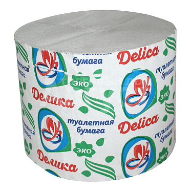 Бумага туалетная Delica без втулки, 50 м