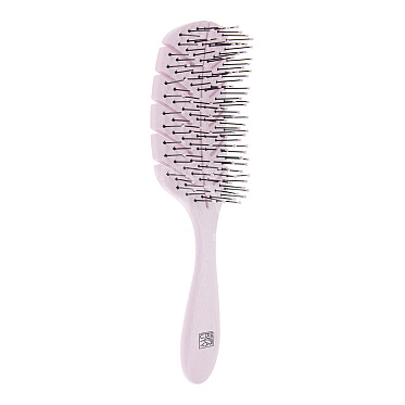 Расческа Dewal Beauty Eco-Friendly продувная с нейлоновым штифтом,  23 см, сиреневая