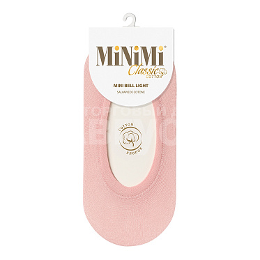 Носки-следки женские Minimi MINI BELL LIGHT, размер 39-41, светло-розовый