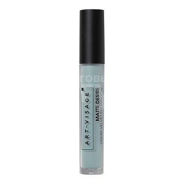 Тени для век Art-Visage Matte Desire жидкие, лазурь, 10