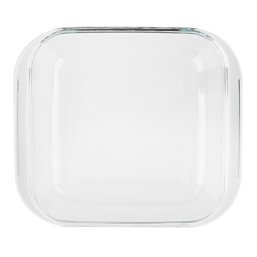 Форма для запекания SATOSHI 825-043 квадратная с ручками, 21,3x18,9x5см, стекло жаропрочное, 1,1 л