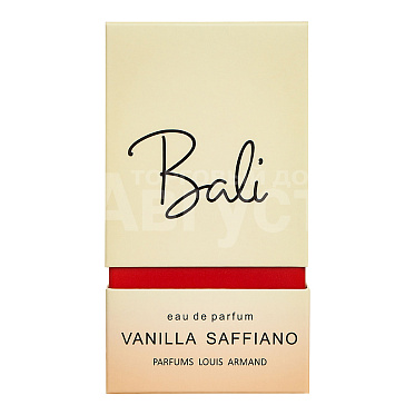 Туалетная вода Bali Vanilla saffiano гурманский, восточный аромат, женская, 50 мл