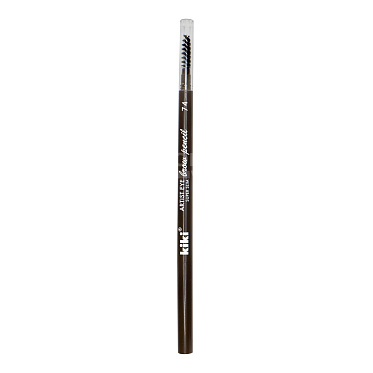 Карандаш для бровей Kiki Artist Eye Super Slim, темный шоколад, тон 74
